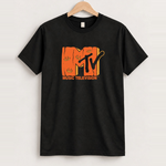 Mtv halloween black tee front
