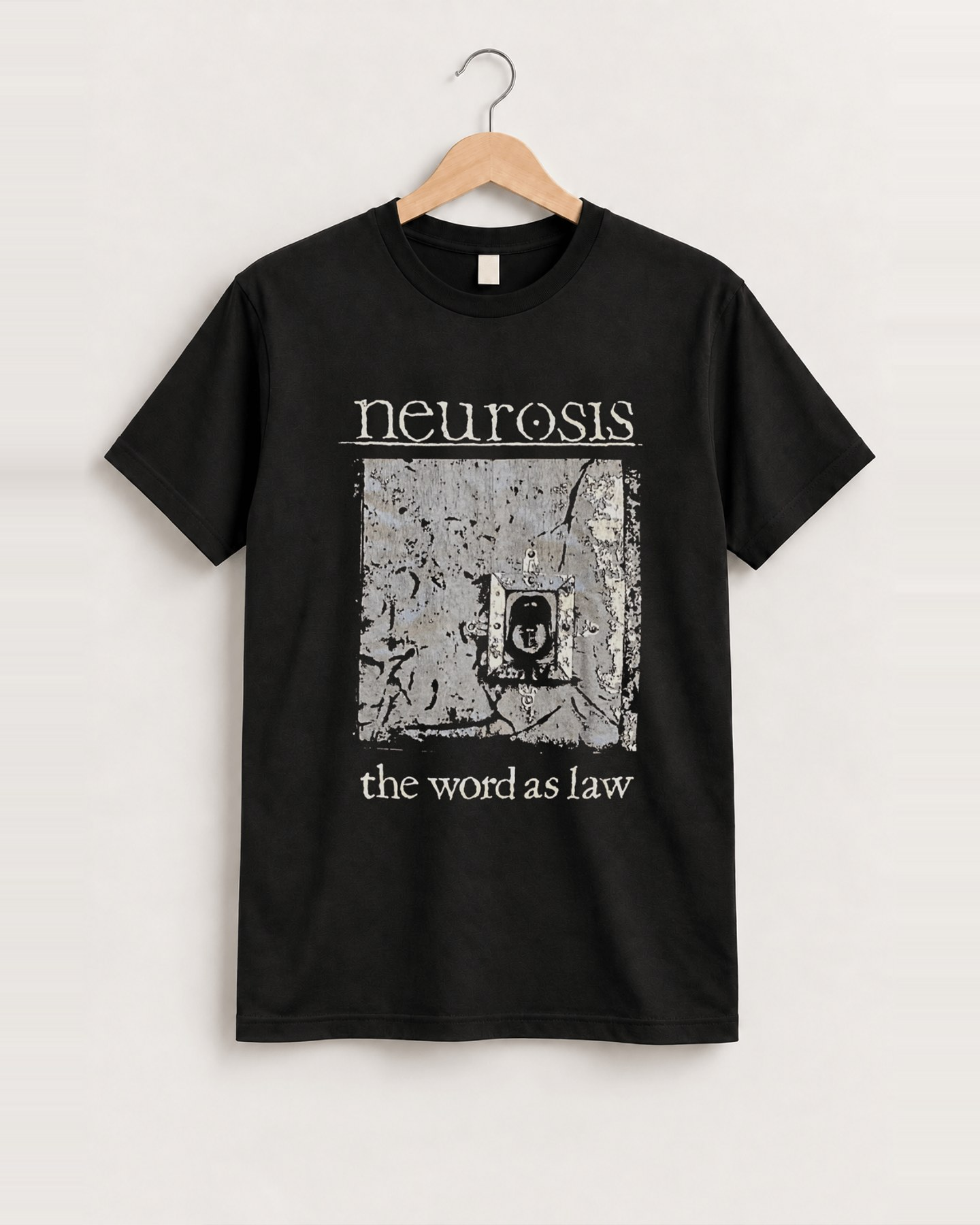 Neurosis - the word as law black t-shirt front