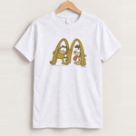 Garfield mcdonalds white tee front