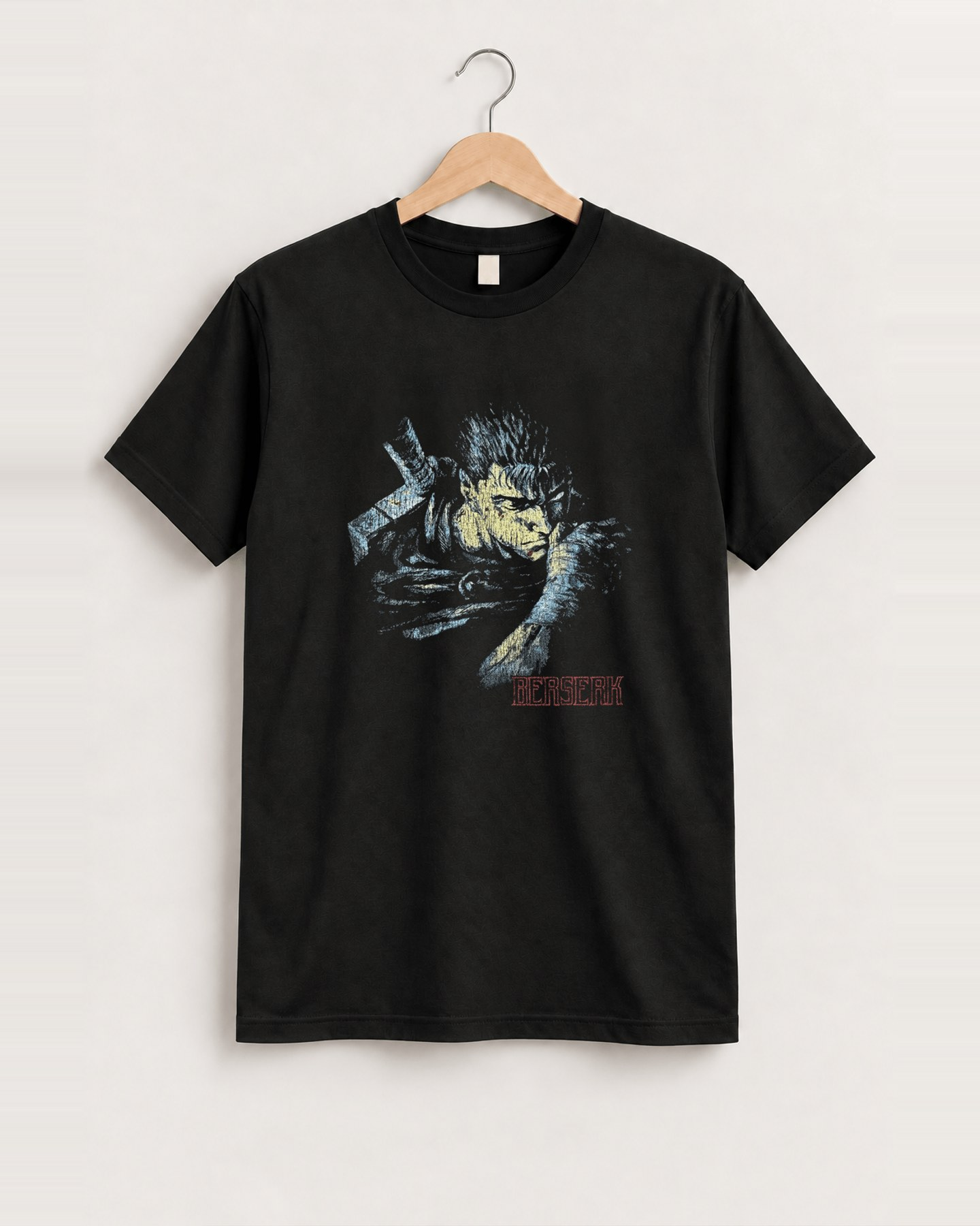 Berserk black tee front