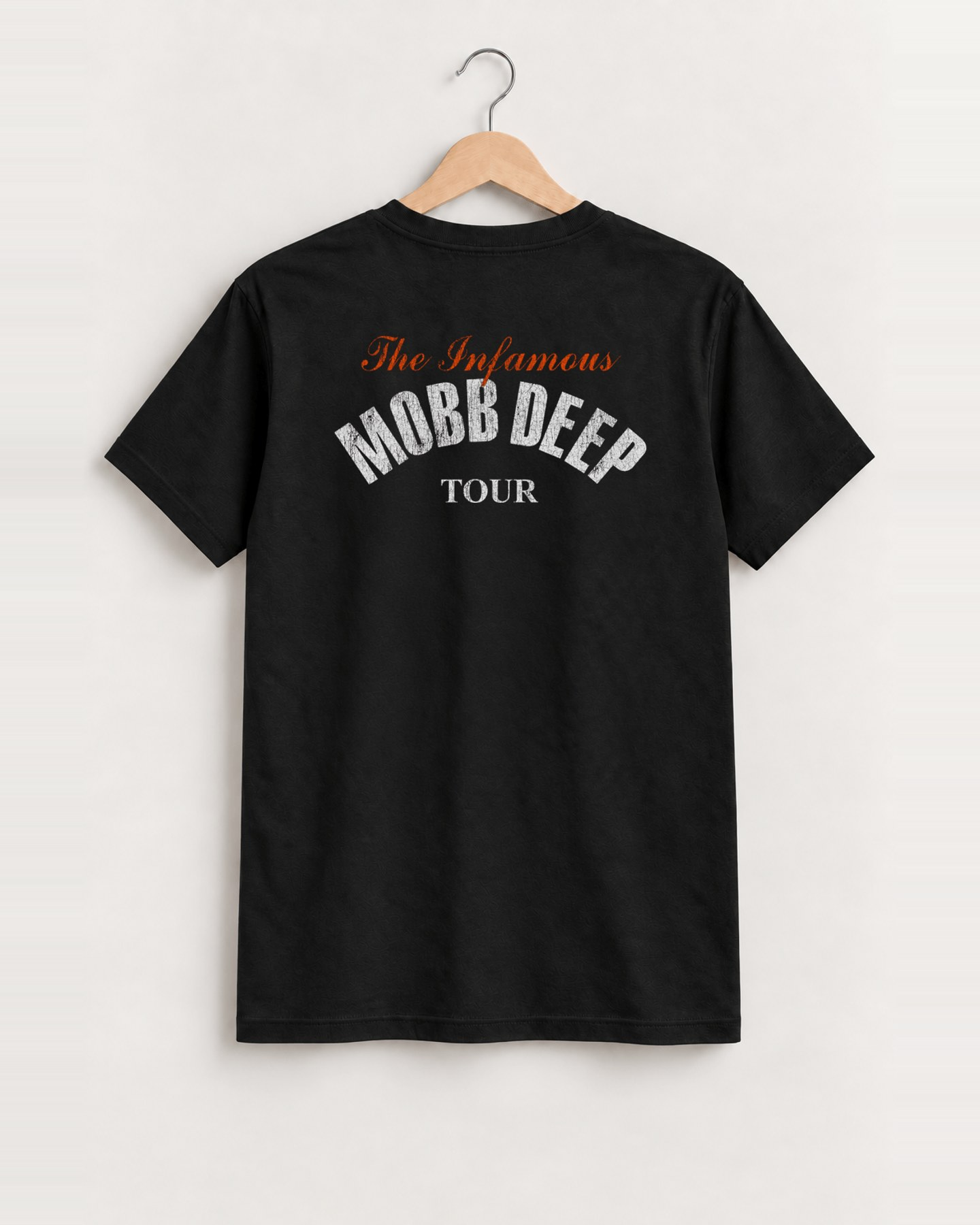 Bloodmoney tour black t-shirt back