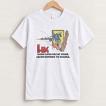 1999 HK 'Heckler & Koch' Ultra Rare Washed White T-Shirt, approved scene front [FG-14161c8fb2c6]