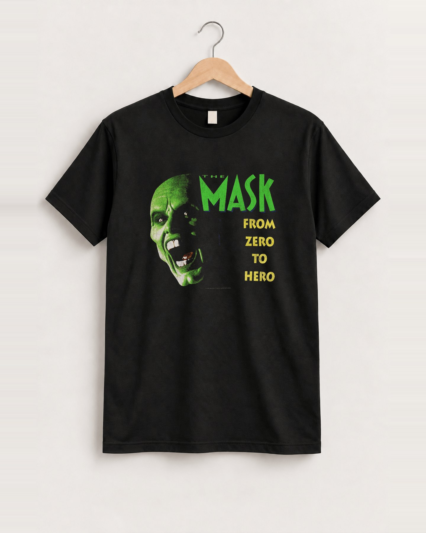1994 The mask black tee front