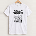 Sonic youth teenage riot vintage white t-shirt front