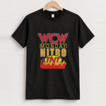 Wcw monday nitro tnt black t-shirt front
