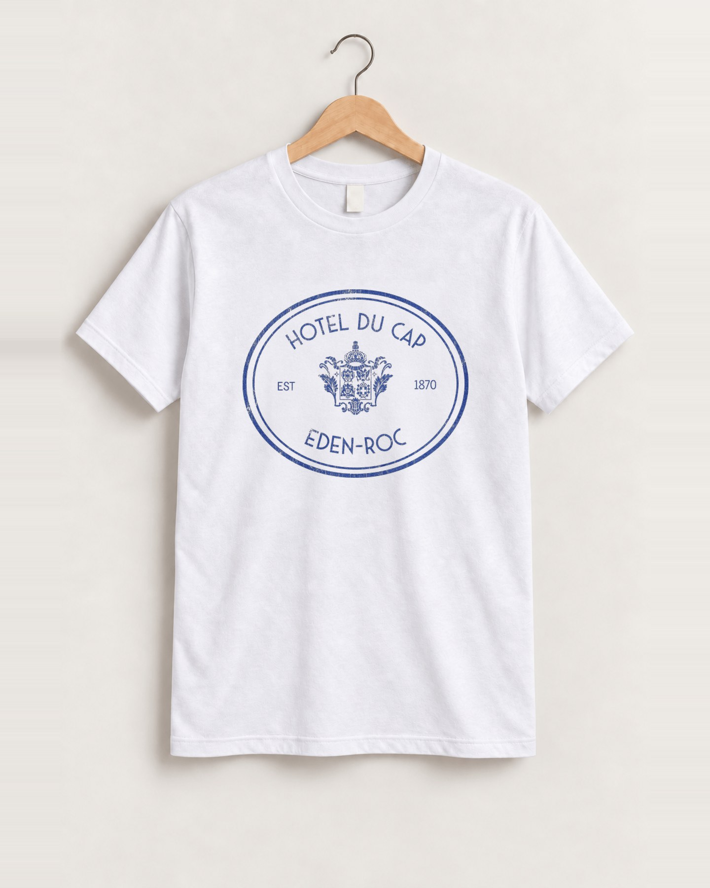 90s Du Cap Eden Rock Rare Washed White T-Shirt, approved scene front [FG-21c2316742ae]