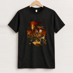 2007 Aqua teen hunger force movie promo black tee front