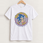 Sonic - kids go hojo vintage white tee front