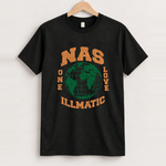 Nas illmatic womens black tee front