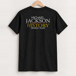 1994 Michael jackson 'history world tour' rare black cut-off t-shirt back