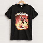 Bionicle 'lava' tahu black t-shirt front