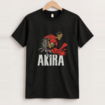 Akira black tee front