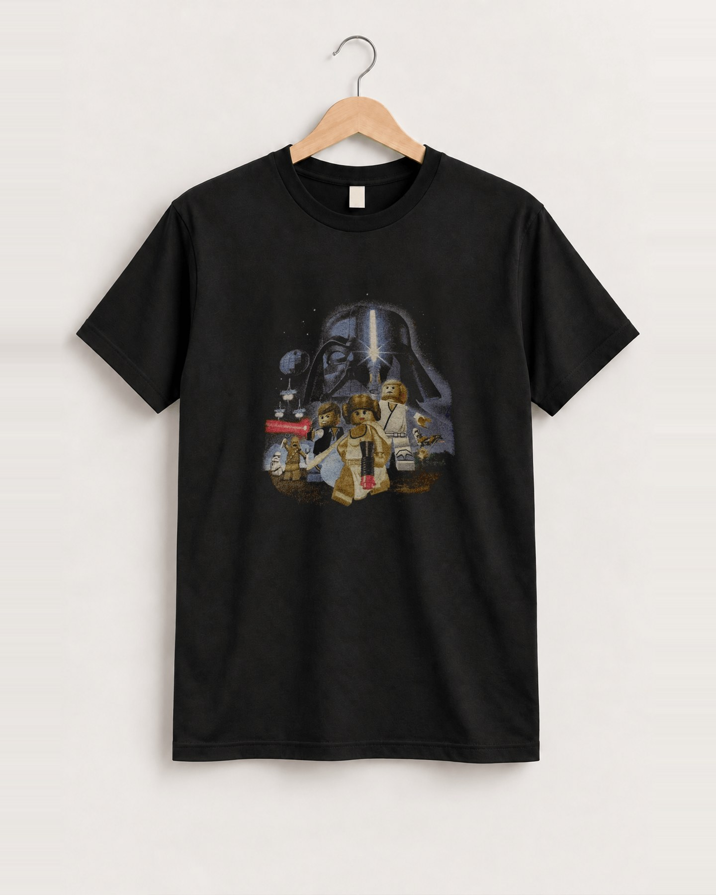 Lego stars wars 'a new hope' black t-shirt front