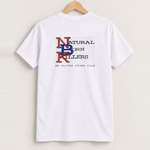 90s natural born killers white tee back