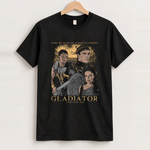 Gladiator black t-shirt front
