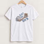 Eat at ed's white tee front