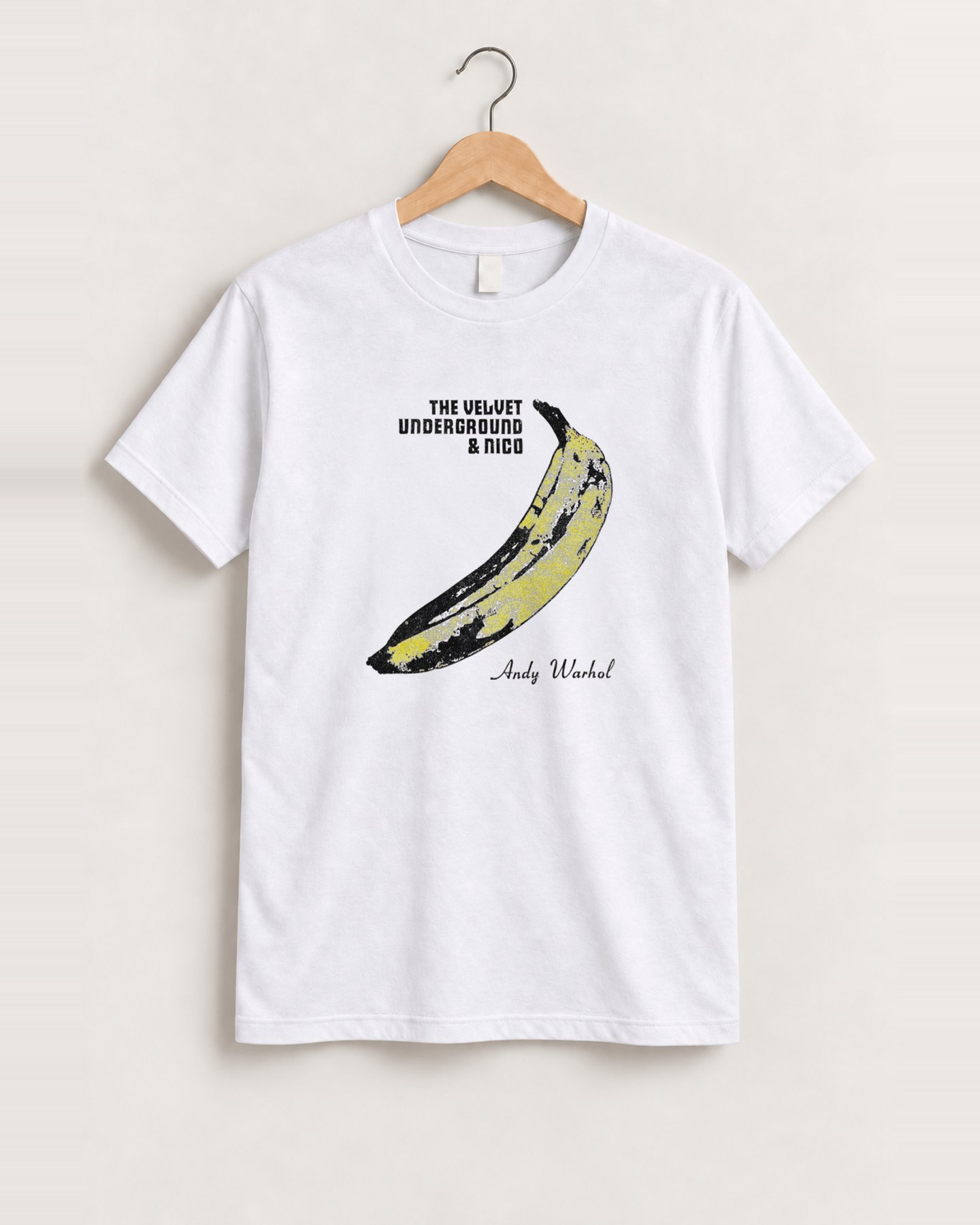 2000s the velvet underground & nico white tee front