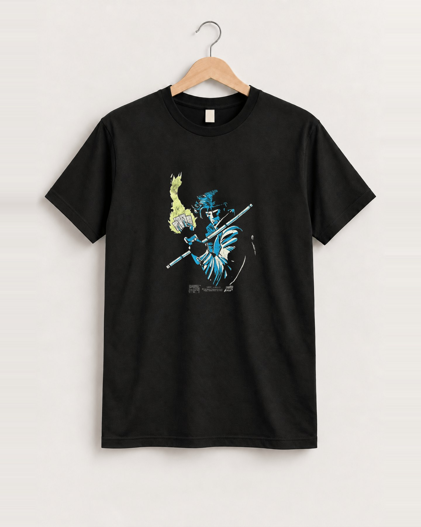 1994 Gambit black tee front