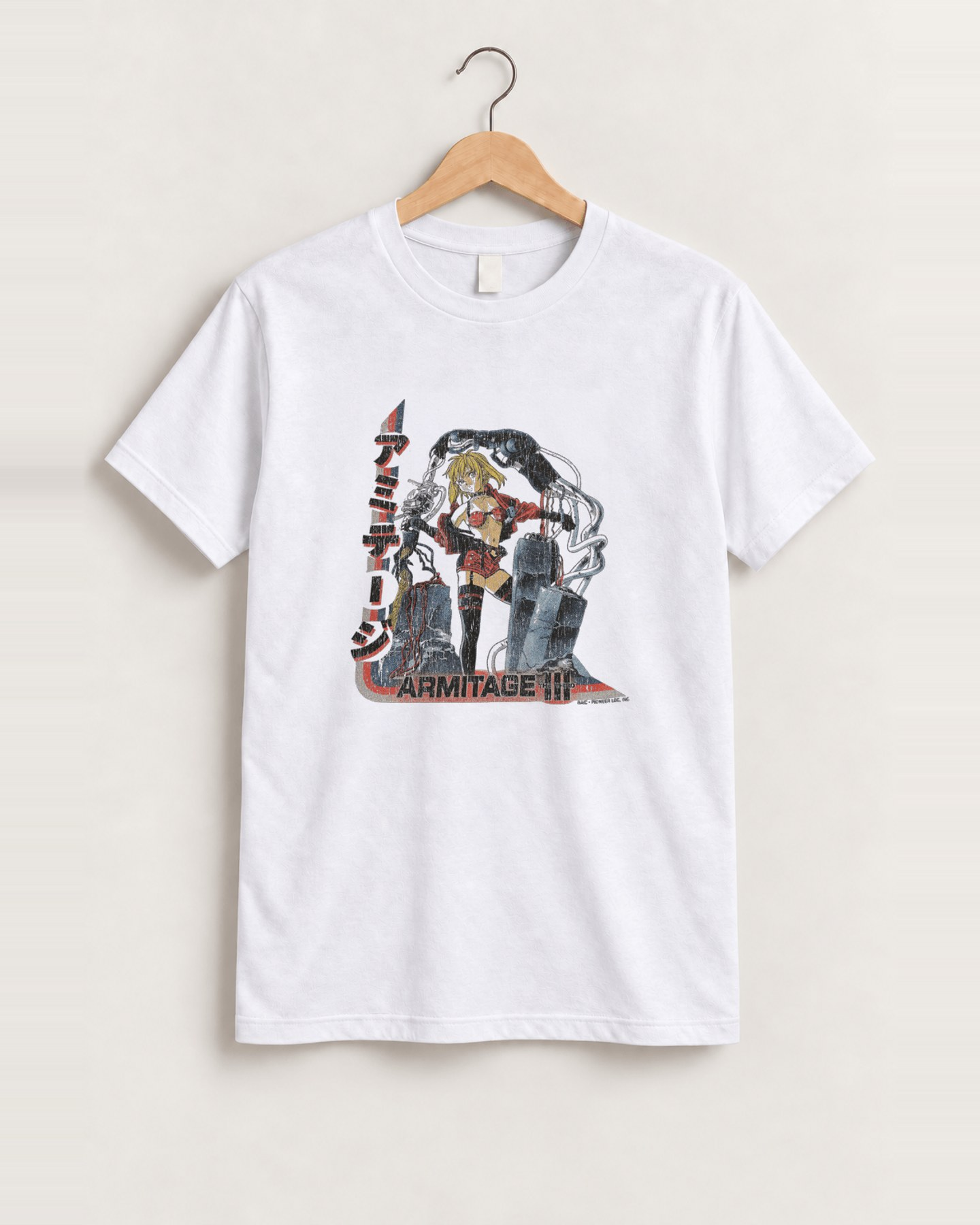 Armitage iii white tee front
