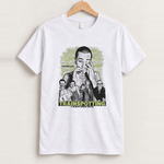 Trainspotting vintage white t-shirt front