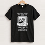 76 fleetwood mac show black tee front