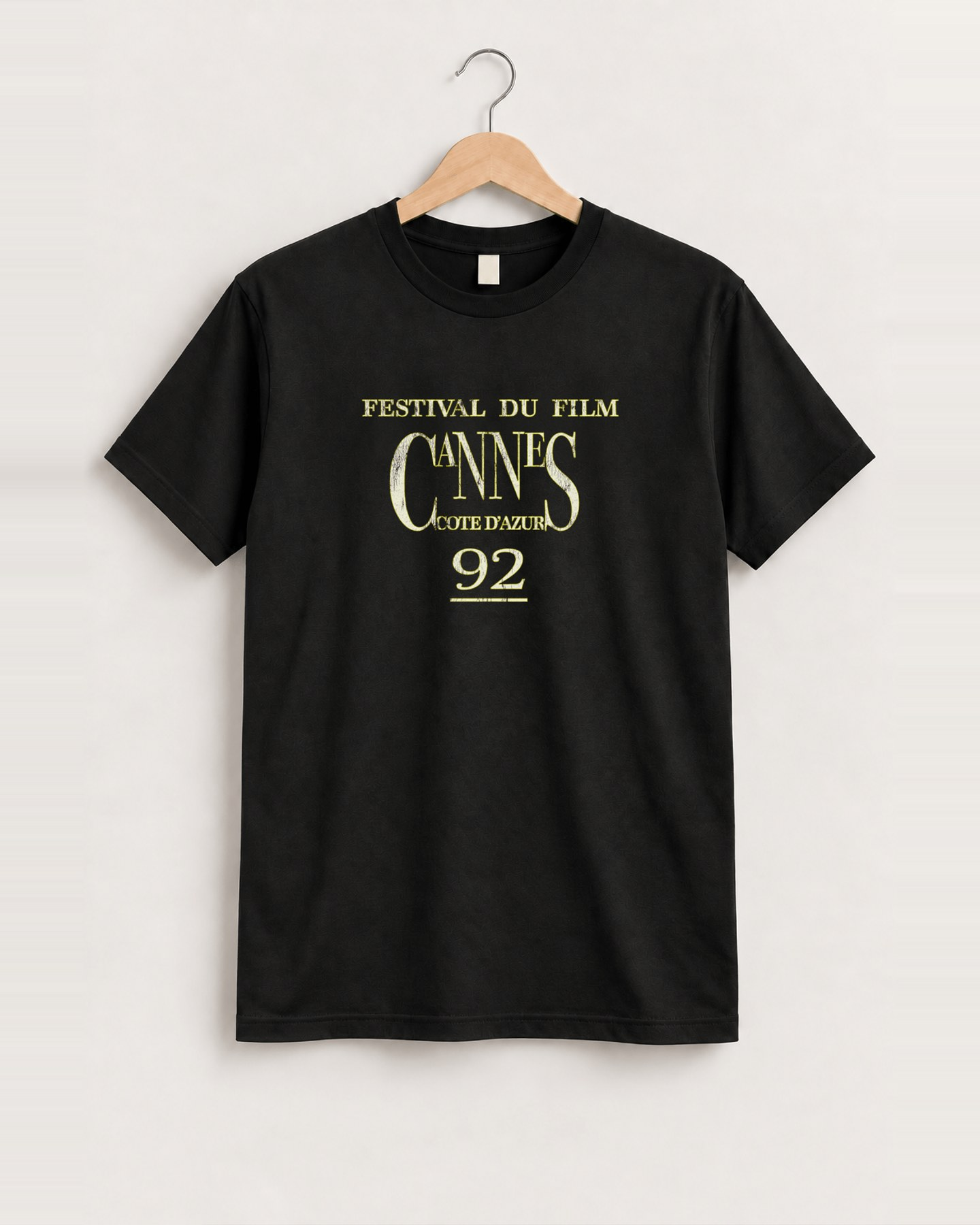 1992 Cannes film festival promo black cut off front