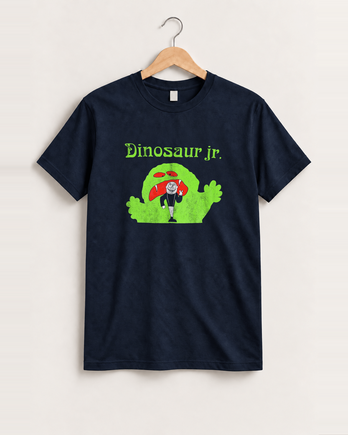 Dinosaur Jr Monster Navy Tee front