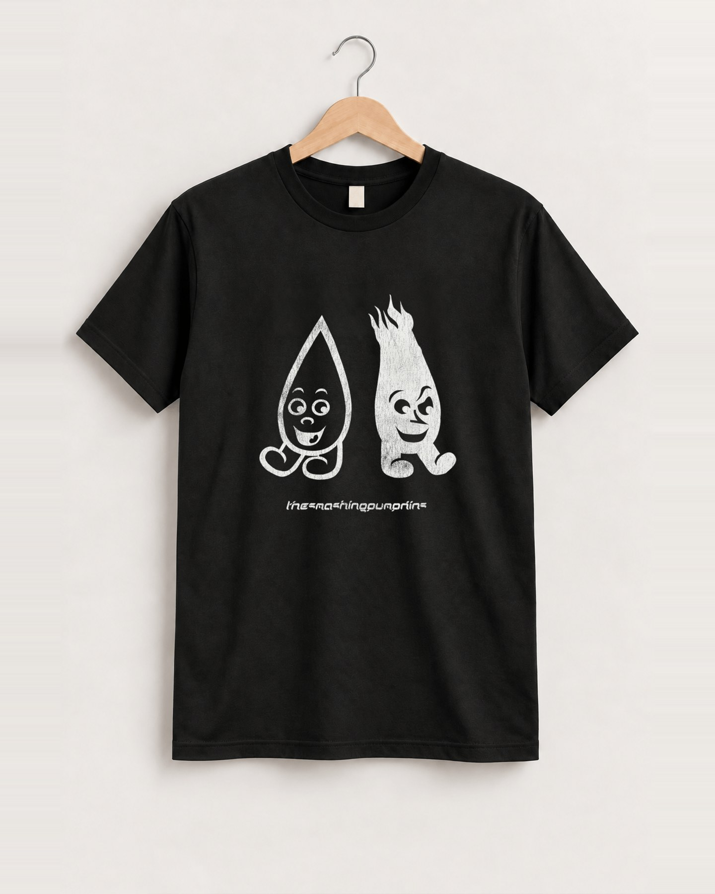 2000 Smashing pumpkins machina ii black tee front