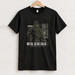 Mgs 3 snake eater black tee front