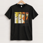 Samurai jack black t-shirt front