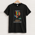Sega genesis michael jackson black tee front