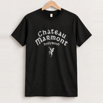 90s Chateau Marmont 'Hollywood' Rare Washed Black T-Shirt, approved scene front [FG-5742e8fed8cd]