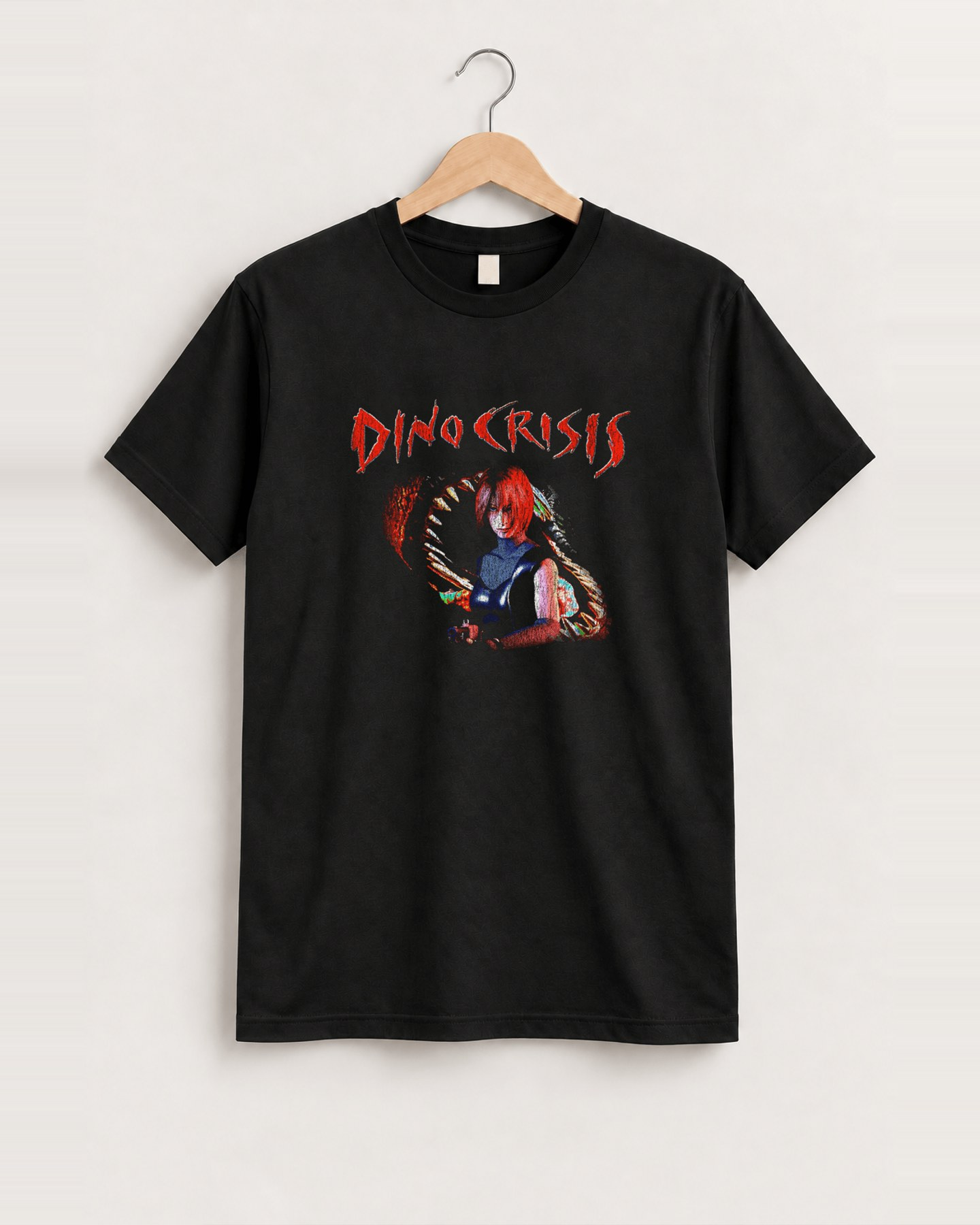 Dino crisis black tee front