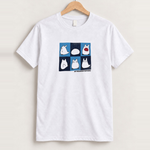 90s my neighbor totoro white tee front