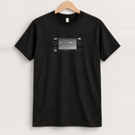 '04 psp promo vintage black t-shirt front