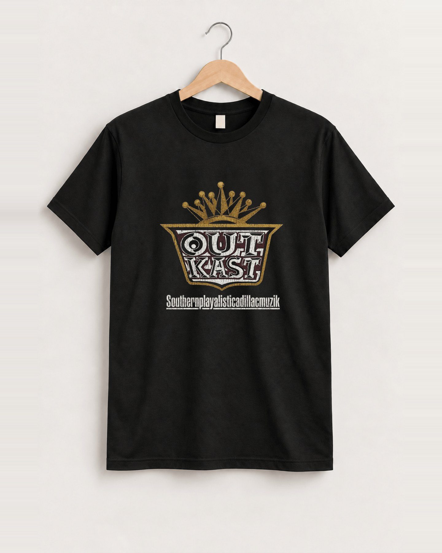 Outkast black tee front