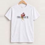 Final fantasy viii promo white tee front