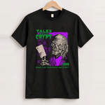 Tales from the crypt black t-shirt front