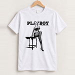 Playboy 1953 cover 'marilyn' white t-shirt front