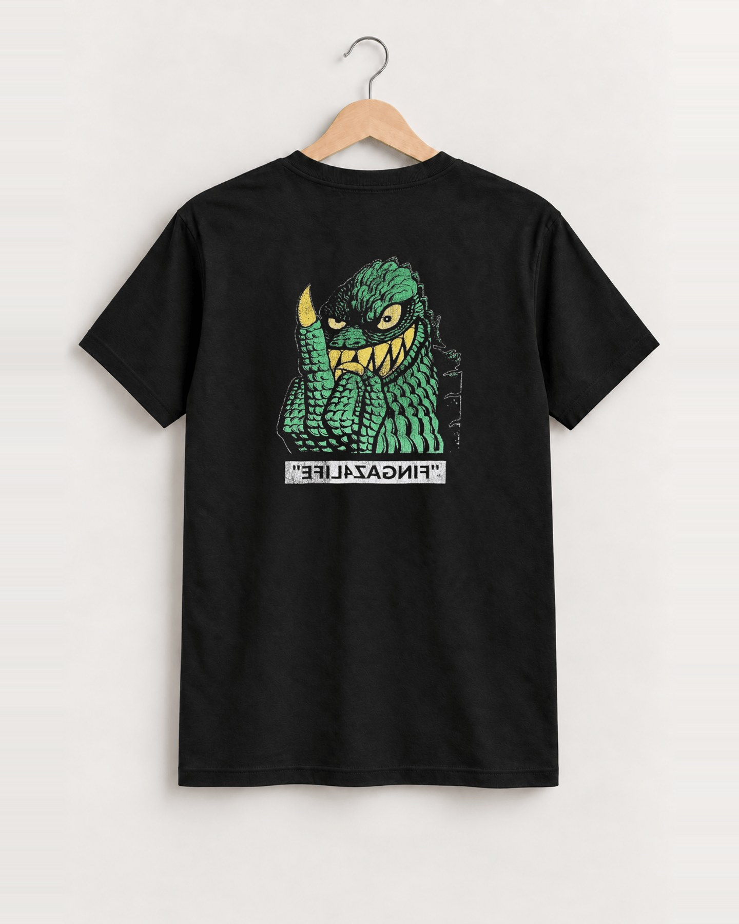 Soundgarden fingaz4life black tee back