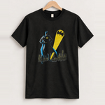 1989 Batman dc comics black tee front