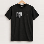Lars ulrich 'tempo?' classic black tee front
