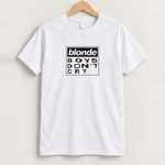 Ultra rare 2016 frank ocean blonde white tee front