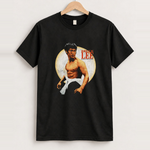 1993 Bruce lee black tee front