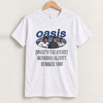 Oasis wts morning glory 96 tour white t-shirt front