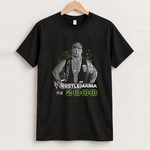 Wwf wrestlemania n64 black tee front