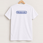 90s super donkey kong white tee back