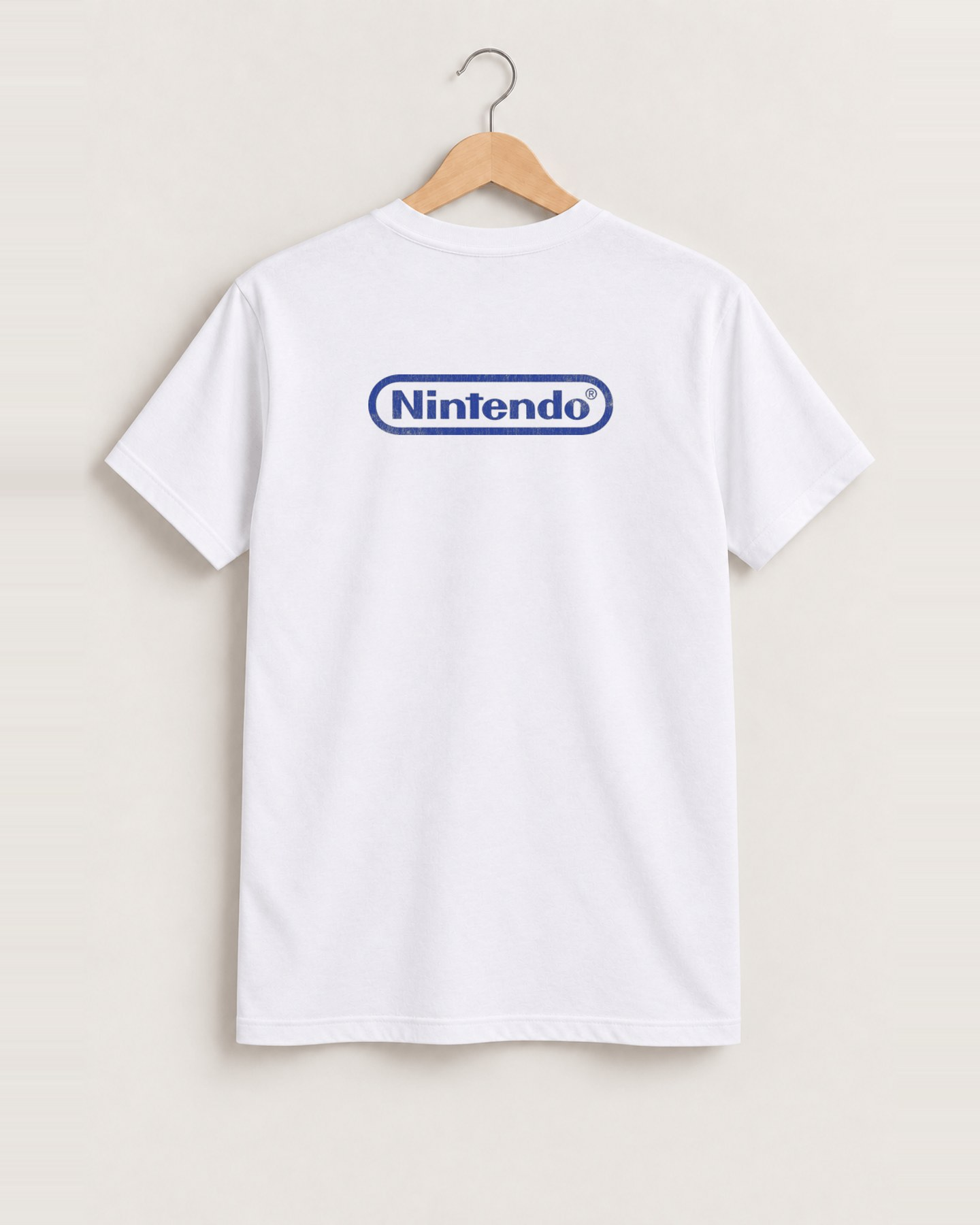 90s super donkey kong white tee back