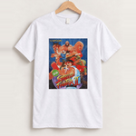 Street fighter 2 white t-shirt front