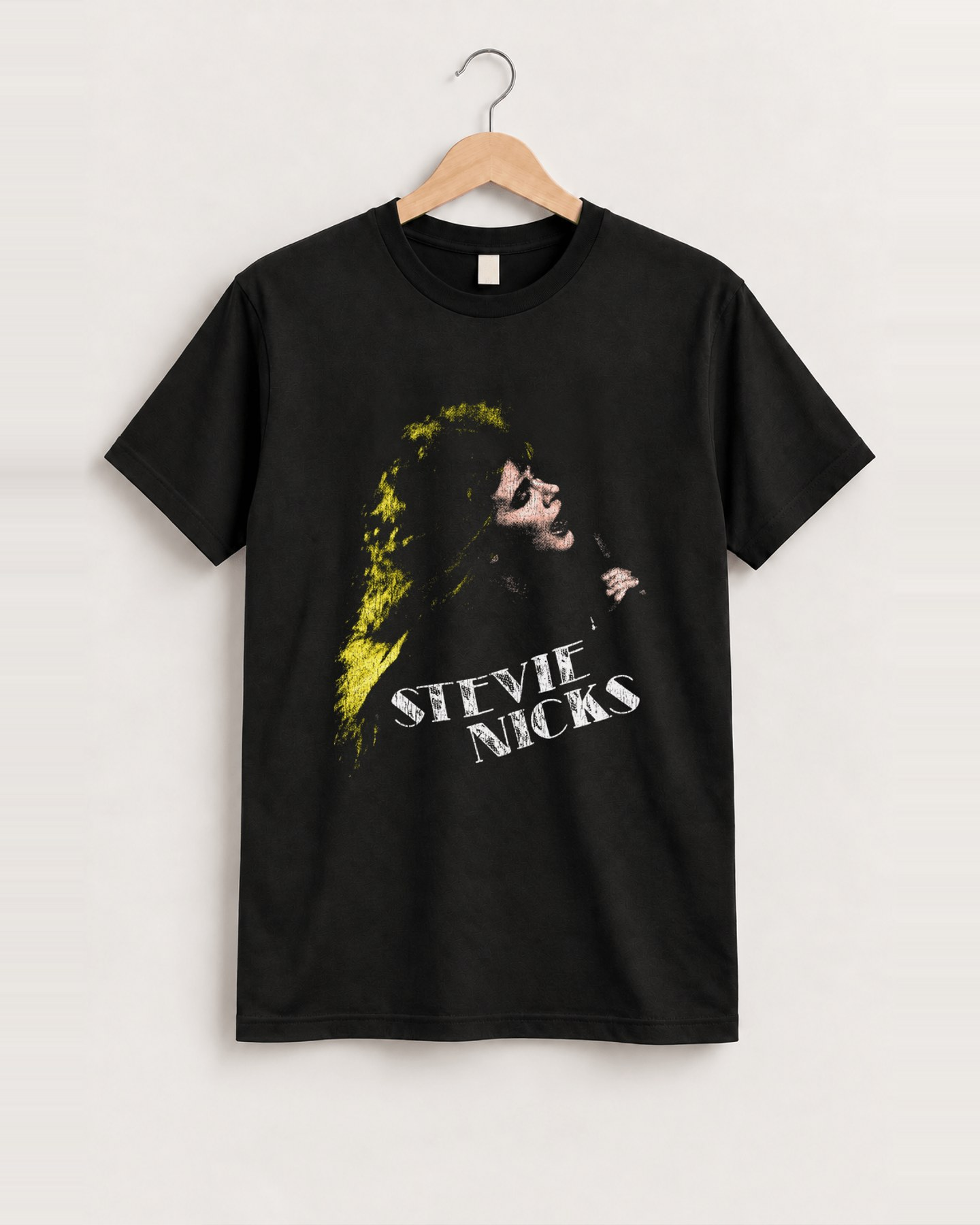 Stevie nicks tour black tee front